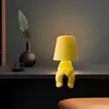 LED Bedside Lamp with Touch Control Creative Thinker Lamp Dimmable Night Light