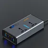 12V/24V To AC 220V Auto Converter Digital Display Auto Power Inversor 4 USB Port