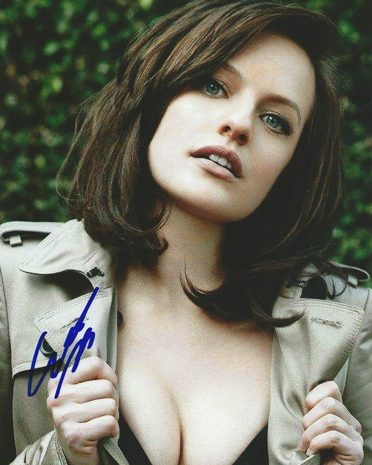 **GFA Mad Men-Peggy Olson *ELISABETH MOSS* Signed 8x10 Photo Poster painting MH3 COA**