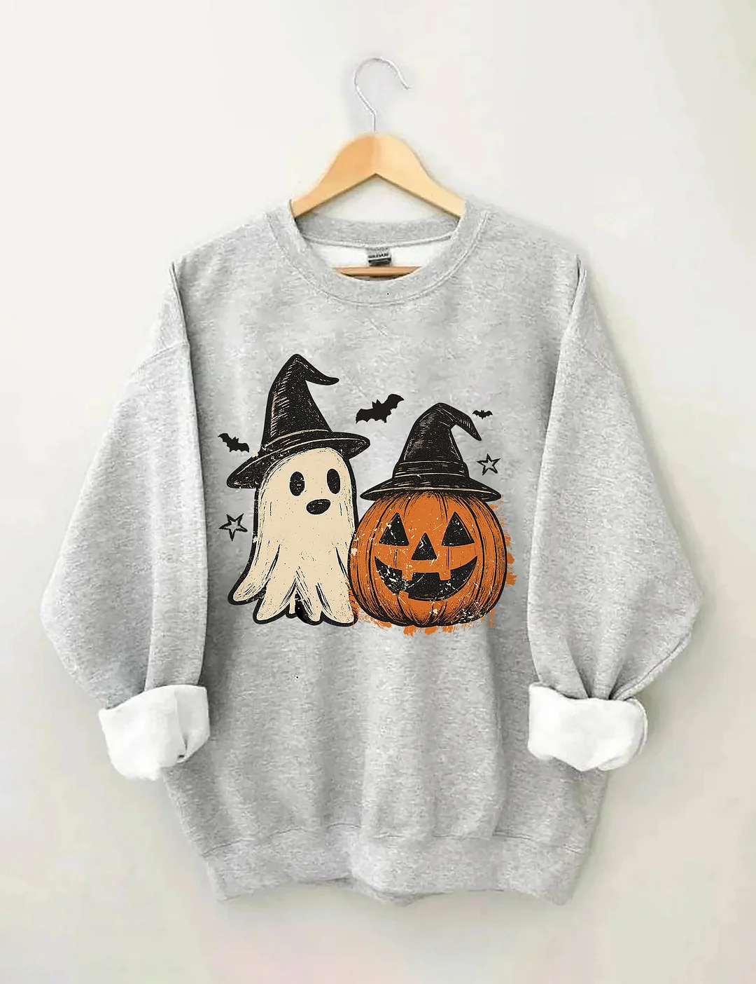 Preppy Floral Pumpkin Sweatshirt