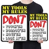 Tool Rules - Vintage Metal Signs(12*16Inch) 