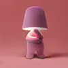 LED Bedside Lamp with Touch Control Creative Thinker Lamp Dimmable Night Light