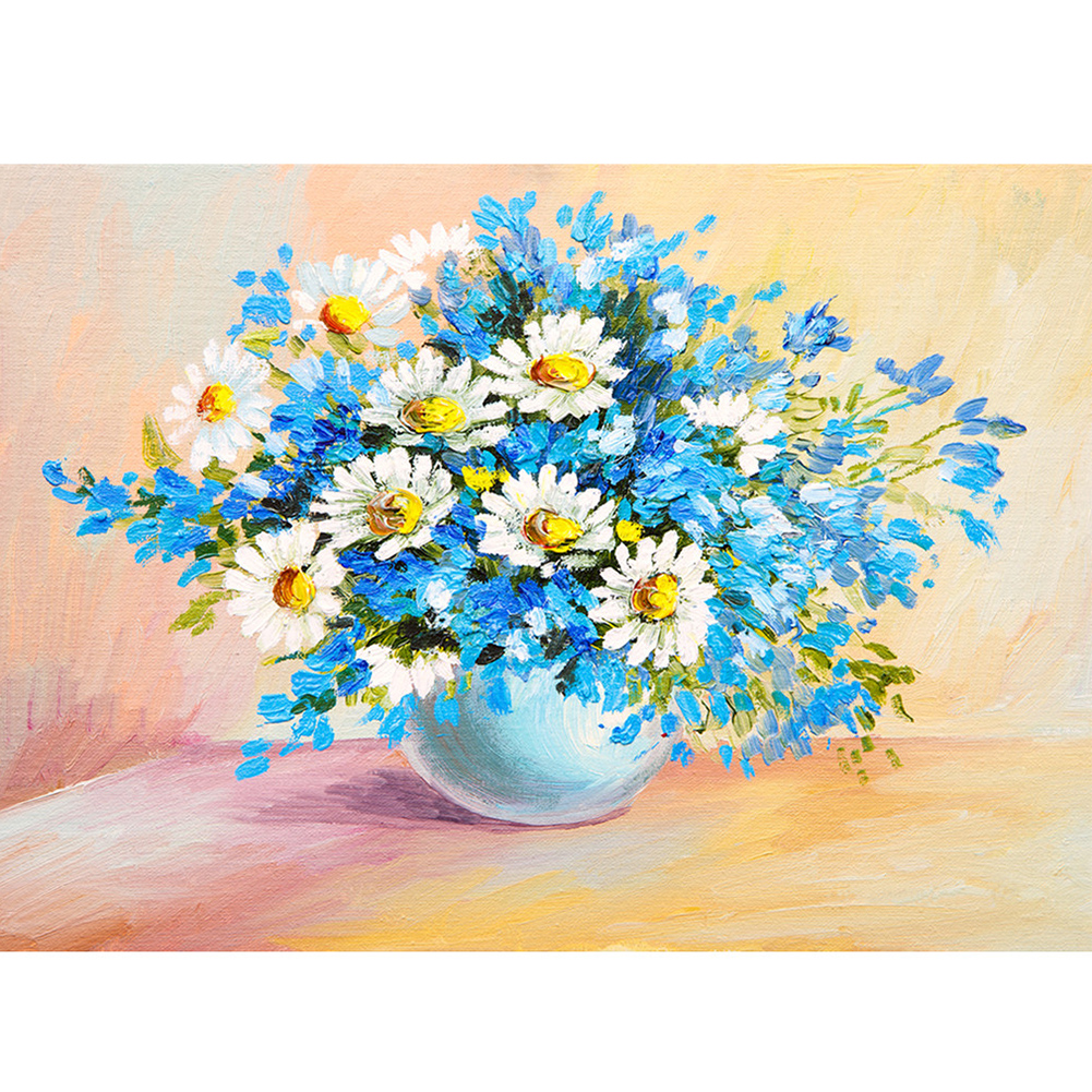 

Vase Flowers - Round Drill Diamond Painting - 40*30CM, 501 Original
