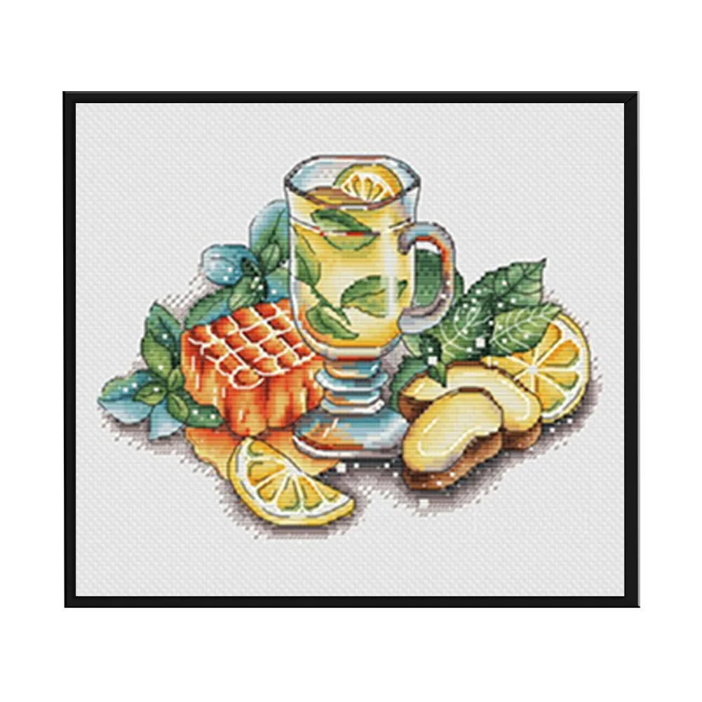 Kitchen Gadgets - 11CT - Stamped Cross Stitch(25*21cm)-532480.03