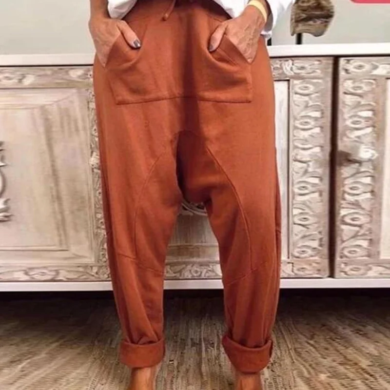 Fashion Lace Up Haren Pants