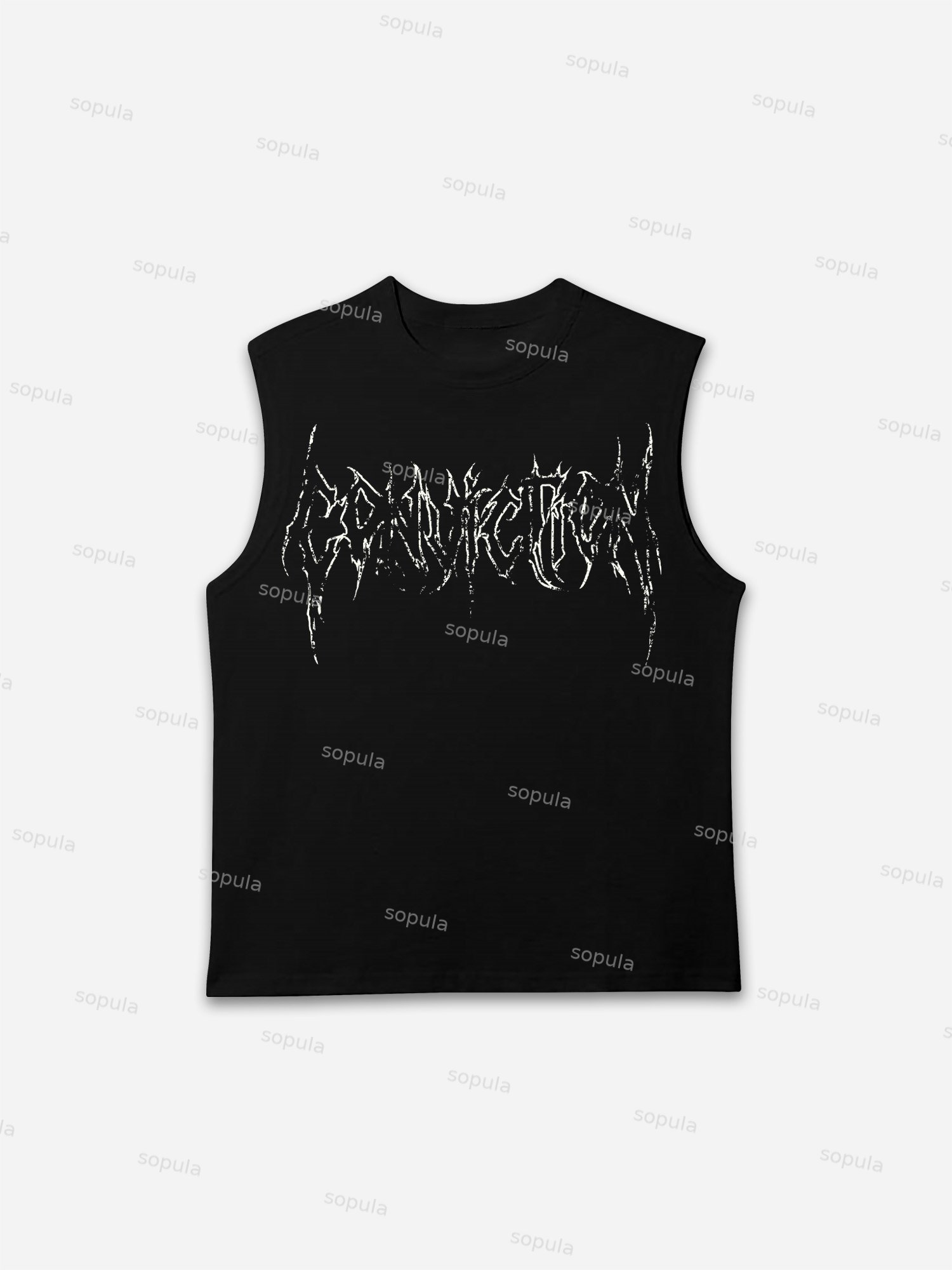 Sopula Men's Casual Conviction3 Graphics Cotton Tank Top - Sopula｜Premium Graphic Tees & Graphic Clothing