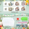 6pcs DIY Easter Diamond Painting Greeting Cards
