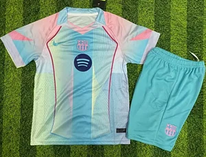 2025/2026 Barcelona Light Blue Special Edition Kid Kits 1:1 Thai Quality