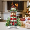 Weihnachtsleuchtturm - 5d DIY Basteln Ornament