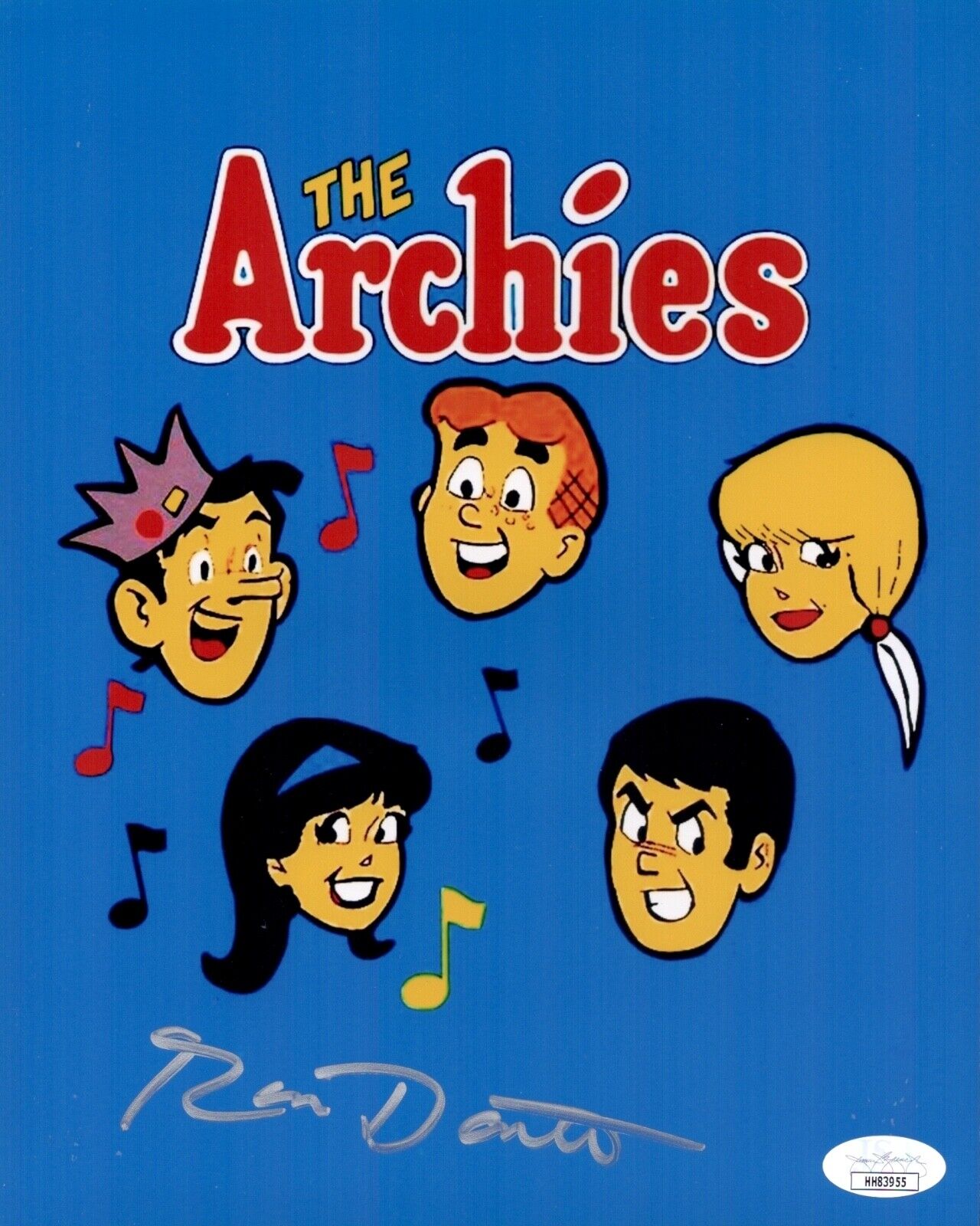 RON DANTE Signed THE ARCHIES 8x10 Photo Poster painting Autograph RIVERDALE Sugar JSA COA Cert