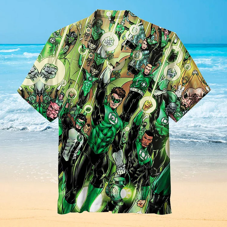 Green Lantern |Unisex Hawaiian Shirt