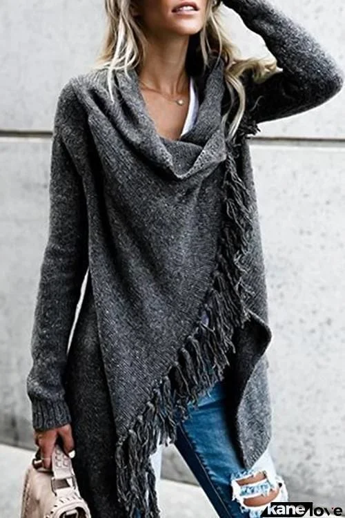 Tassel Long Cardigan