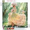 Diamond Painting-DIY Crystal Rhinestone Spring Garden Girl