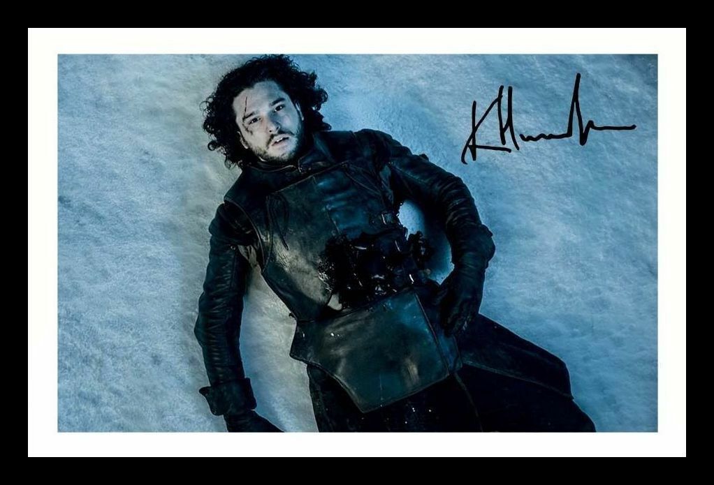 Kit Harrington - Game Of Thrones Autograph Signed & Framed Photo Poster painting 1