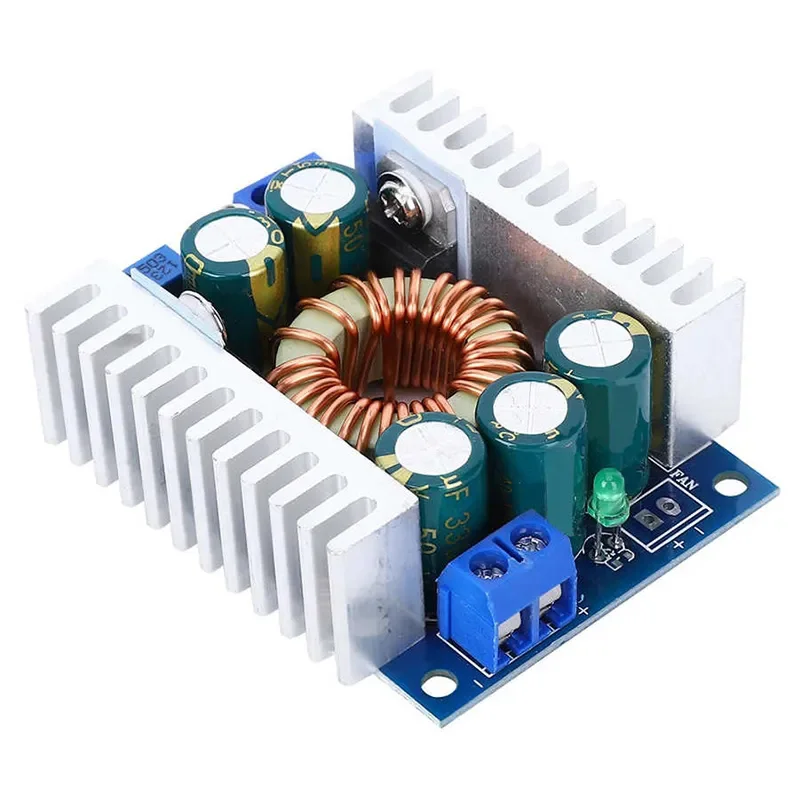 DC-DC 5-40V to 1.2-36V 8A/100W 12A Max Voltage Regulator for Car DC Step Down Buck Converter Power Supply Module
