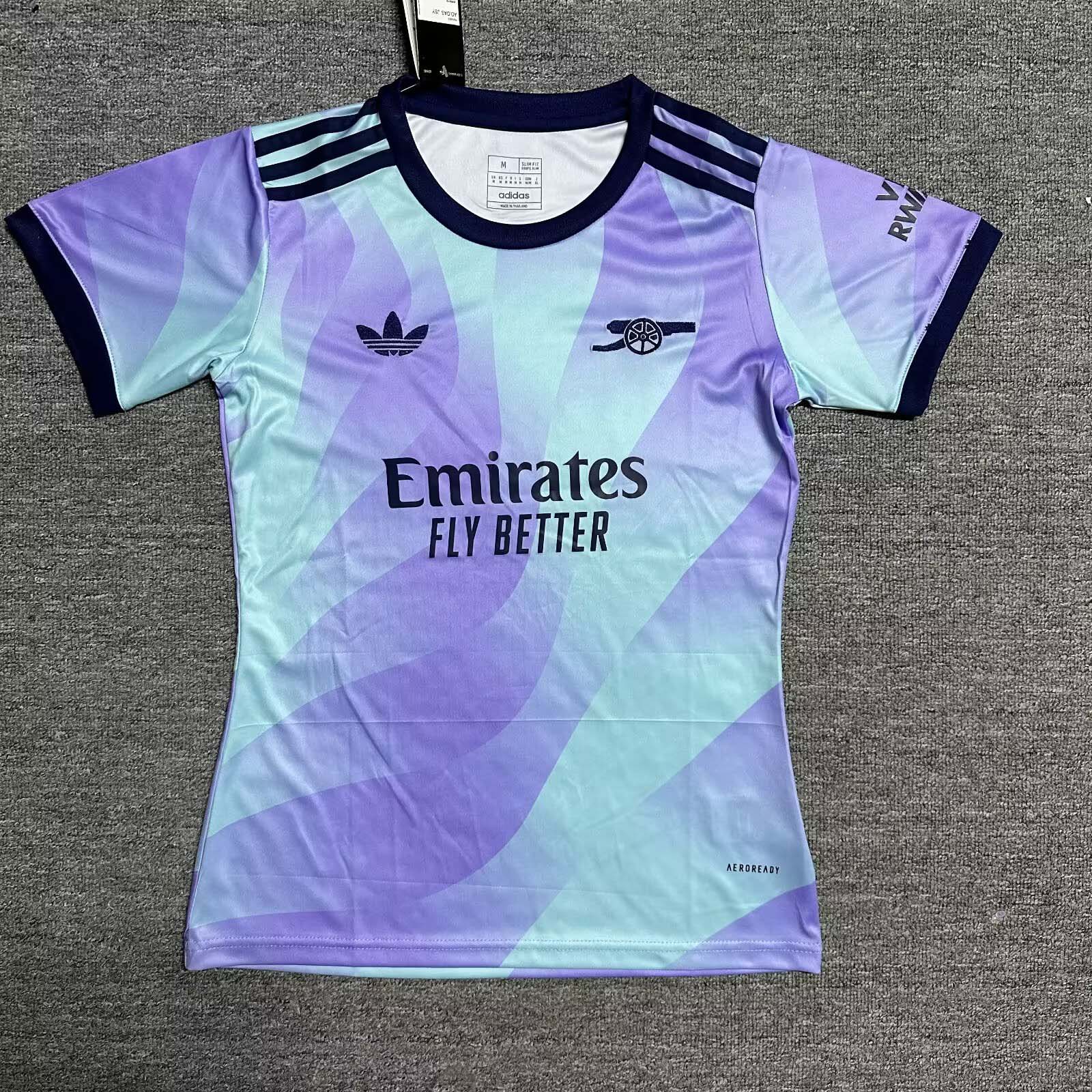 2024-2025 Women Arsenal Third Away Football Shirt 1:1 Thai Quality