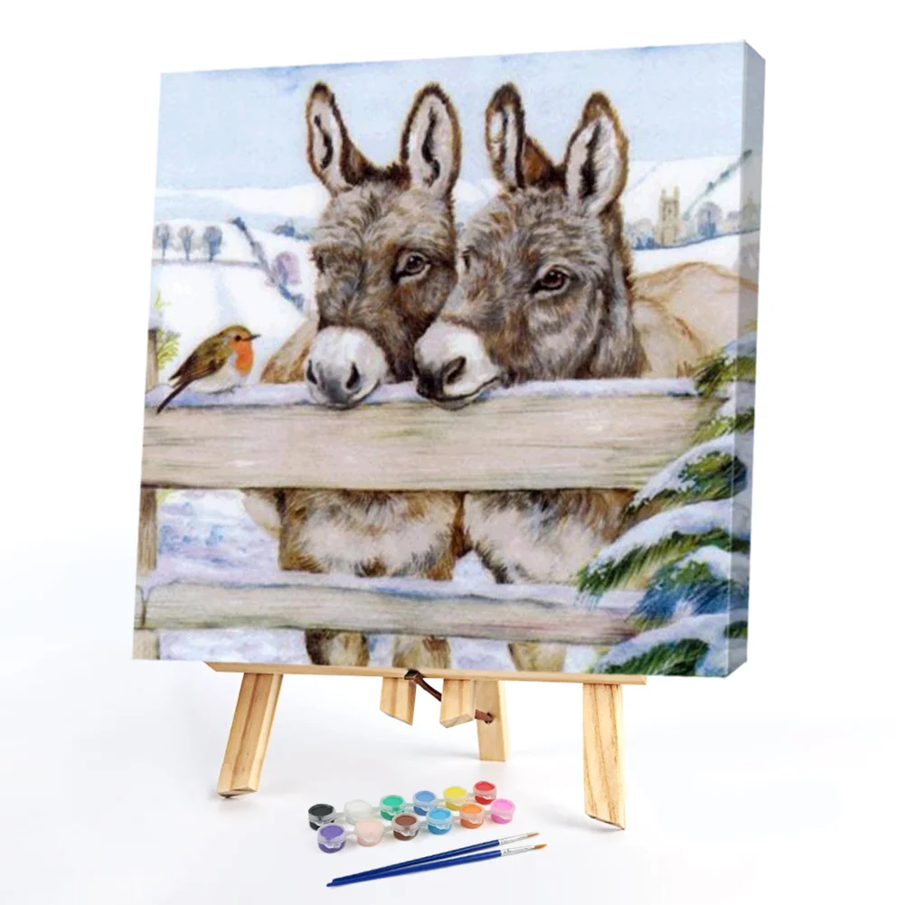 Little Donkey - Paint By Numbers(40*40CM)