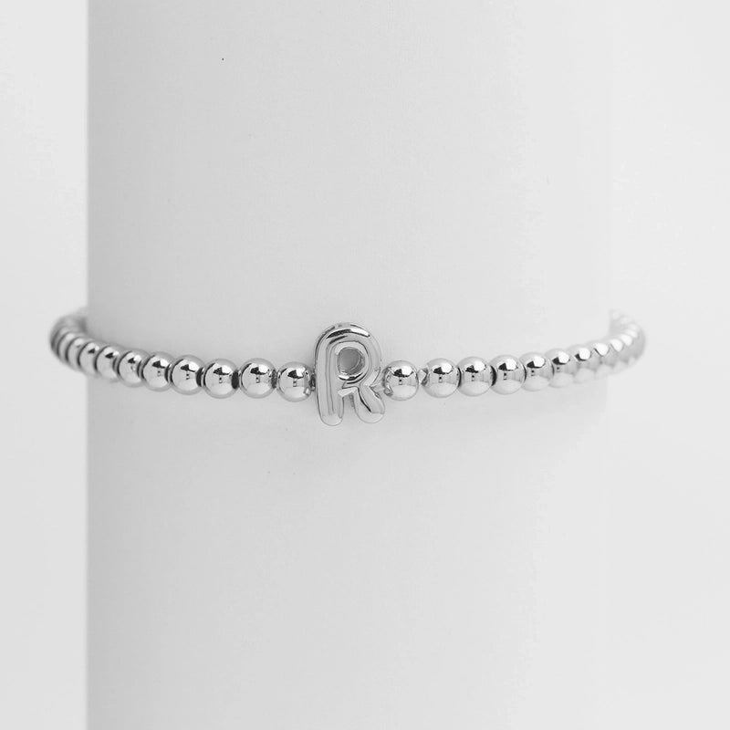 Copper Minimalist Plating Letter Bracelets