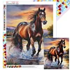 Cheval-Plein carré diamant peinture-40 * 50cm