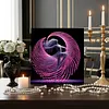 Framed Dancing Ballerina-Pearls Painting Kit DIY Diamond Painting Pearl Dot Crafts 30*30CM
