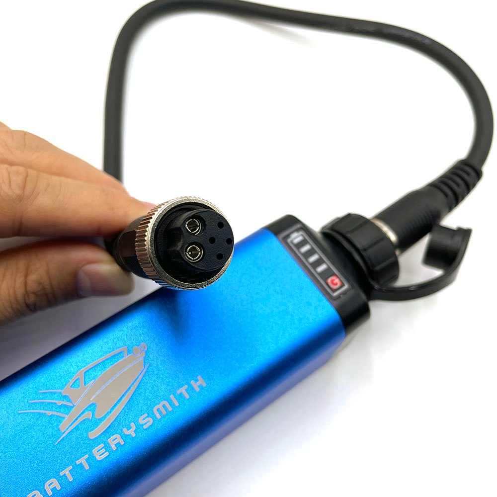 daiwa electric reel power cable Battery Cords meter (8.8 For DAIWA 2 Hole Two