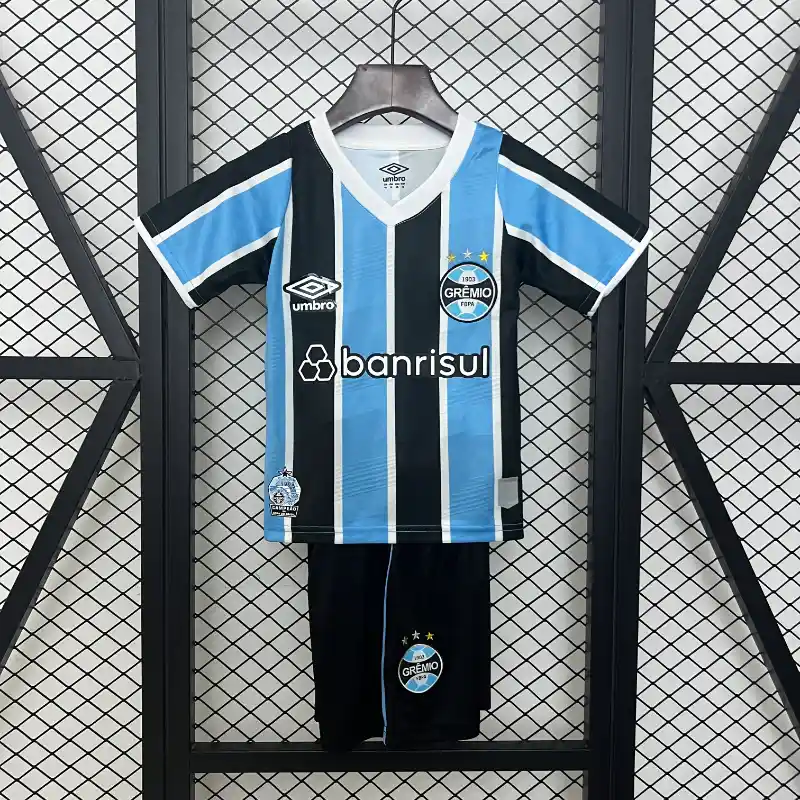 24/25 Kids Gremio Soccer Jersey Home