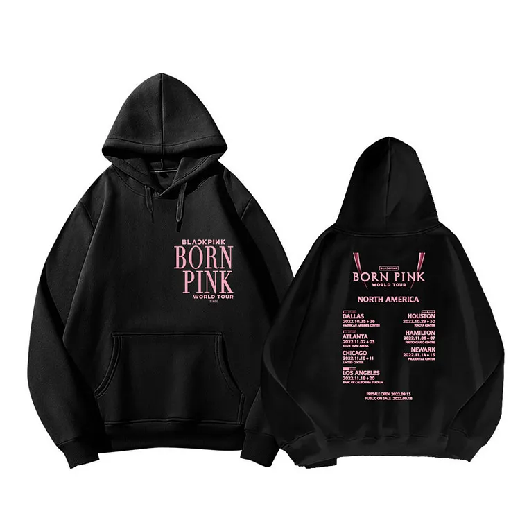 BLACKPINK World Tour Born Pink North America Hoodie