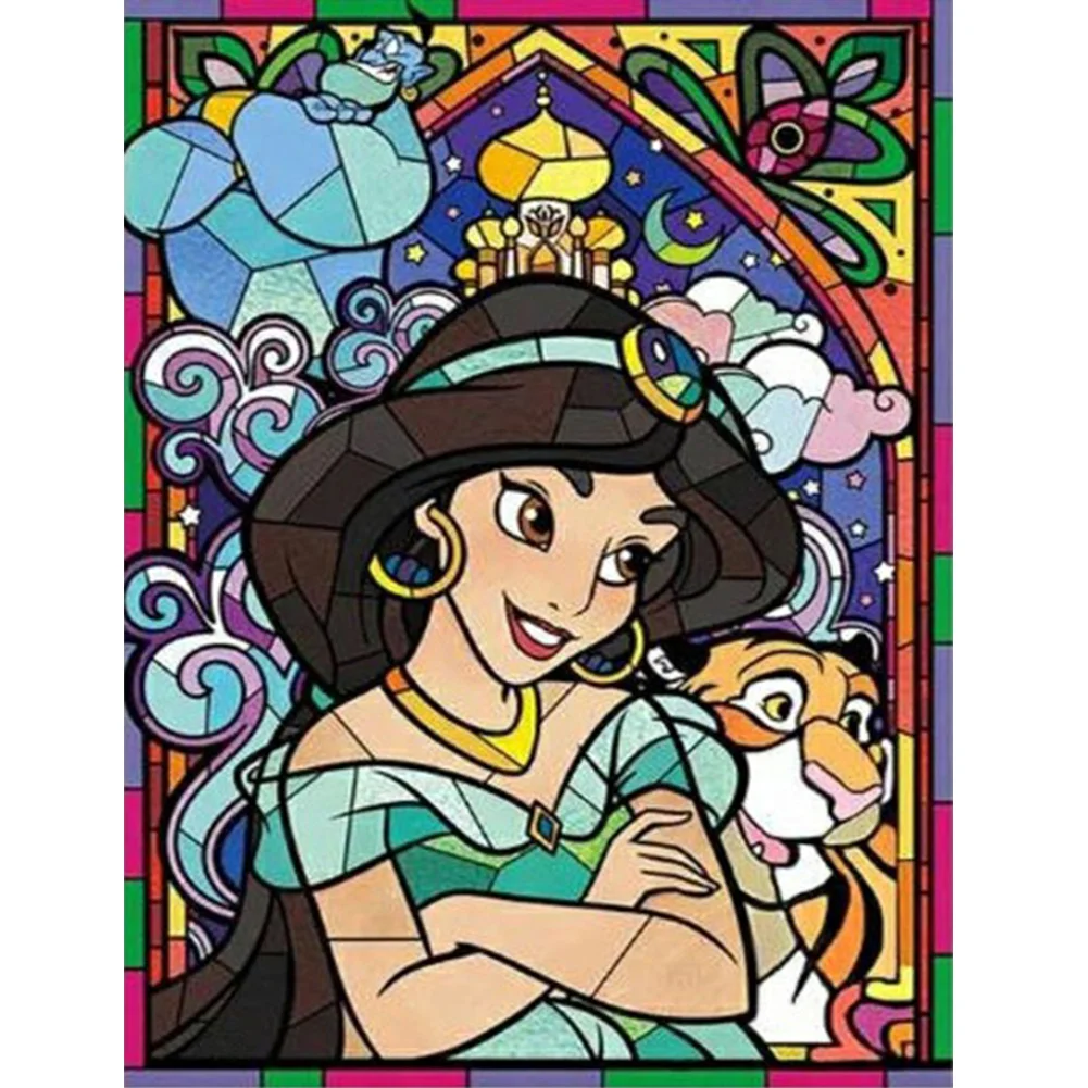 Full Round Diamond Painting - Princess Jasmine(30*40cm)