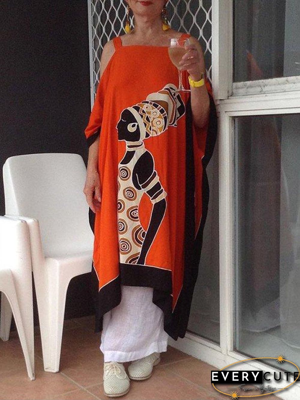 Cold Shoulder Square Neck Shift Holiday Dresses P10888