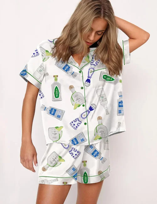 Tequila Bottles Pajama Set