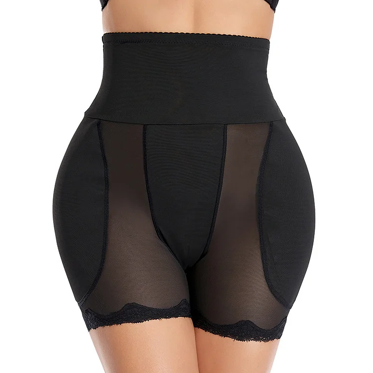Butt-lifting mesh body shaping bottoms crotch-lifting panties