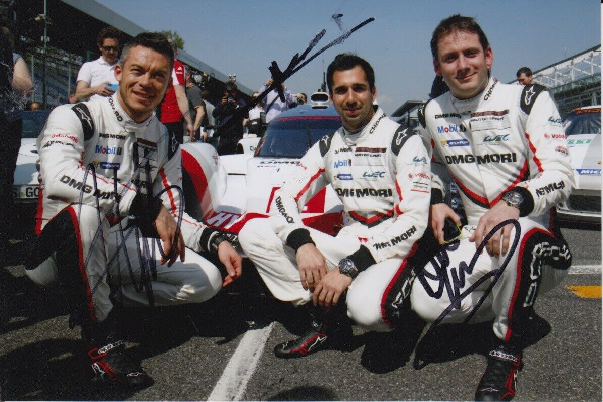 Lotterer, Jani, Tandy Hand Signed Porsche 6x4 Photo Poster painting - Le Mans - Autograph.