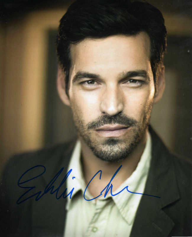 EDDIE CIBRIAN CSI PLAYBOY SIGNED 8X10 PICTURE *PROOF 1