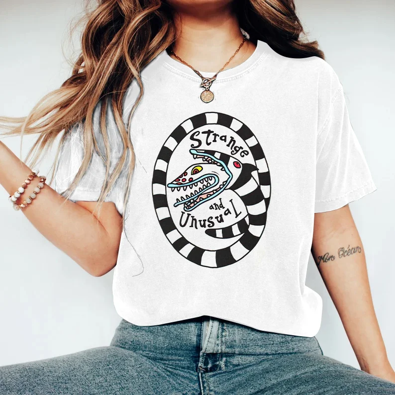 Halloween Horror Movie Inspired Print Short Sleeved T-Shirt