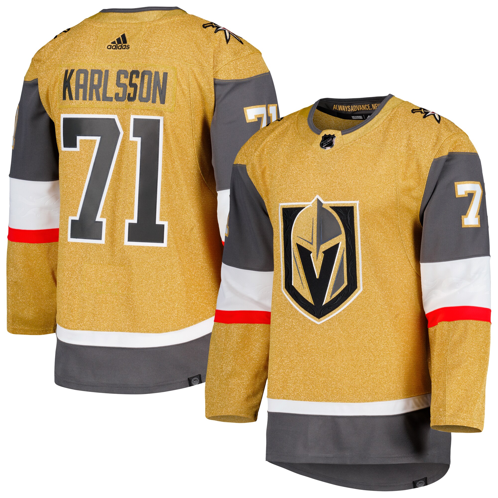 William Karlsson Vegas Golden Knights   Primegreen    Jersey &ndash; Gold mysite