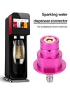 CO2 Quick Adapter Good Sealing CO2 Quick Connecting Adapter for DUO Soda Machine