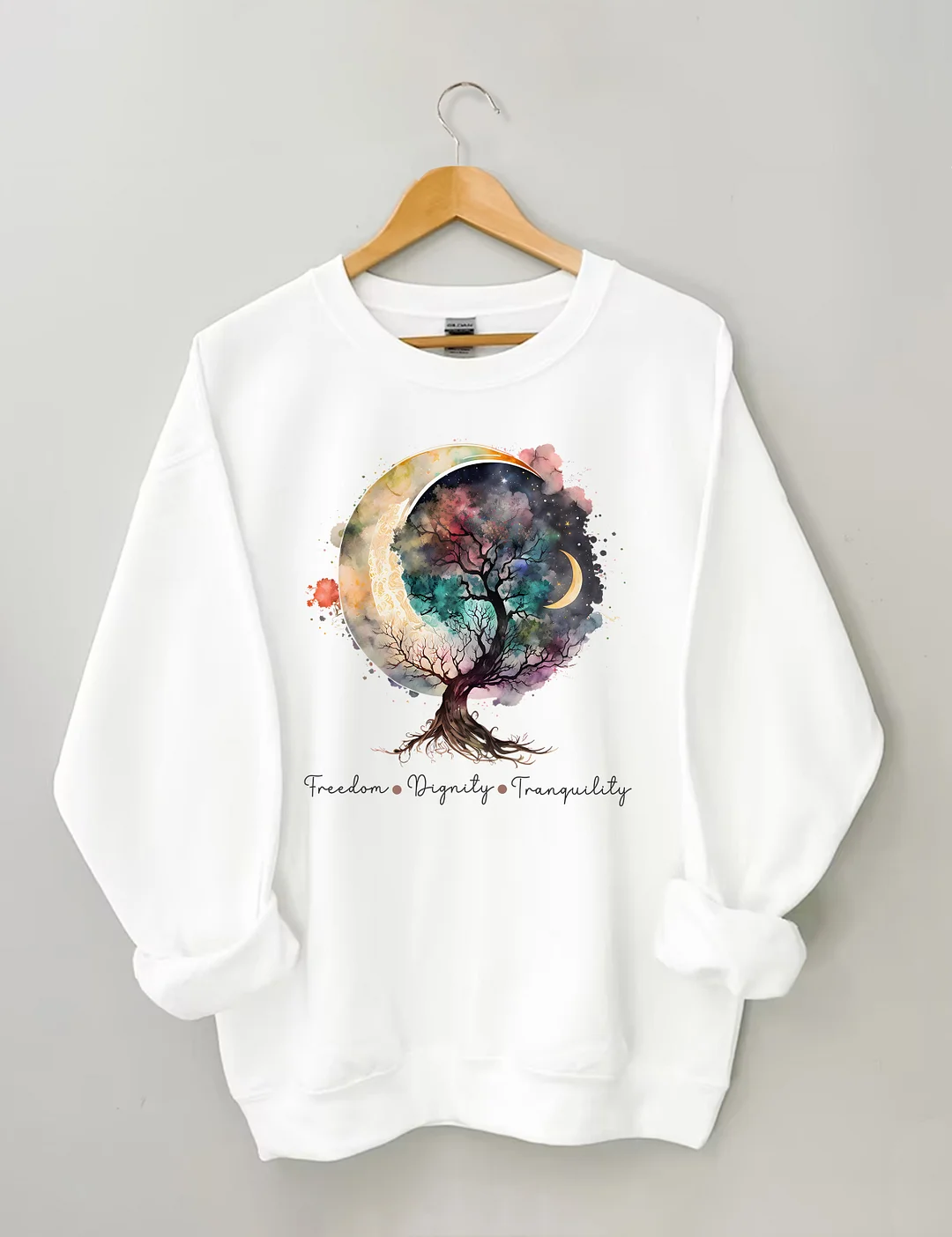 Freedom Dignity Tranquility Sweatshirt