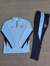 Sevilla 24-25 1/4 Zip Training  Tracksuit Blue Chandal