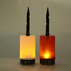 Solar Grave Lawn Light Energy Saving Flameless Electronic LED Candle Lamp