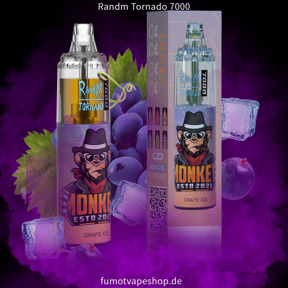 Randm Tornado 7000 TRAUBENEIS  fumotvapeshop