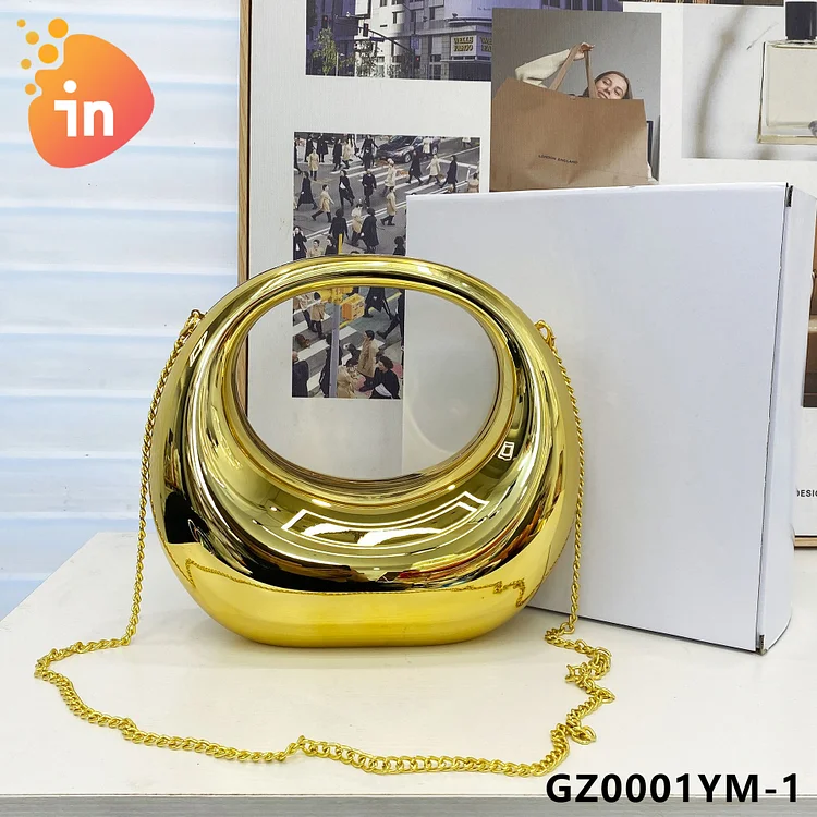 2024 NewAcrylic Bags Women Handbags Ladies Transparent Clear Bags Party Evening Clutch Purses and Handbags-GZ0001YM