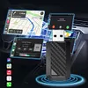 2 in 1 Wireless CarPlay Android Auto Adapter Plug & Play for Factory Wired Cars