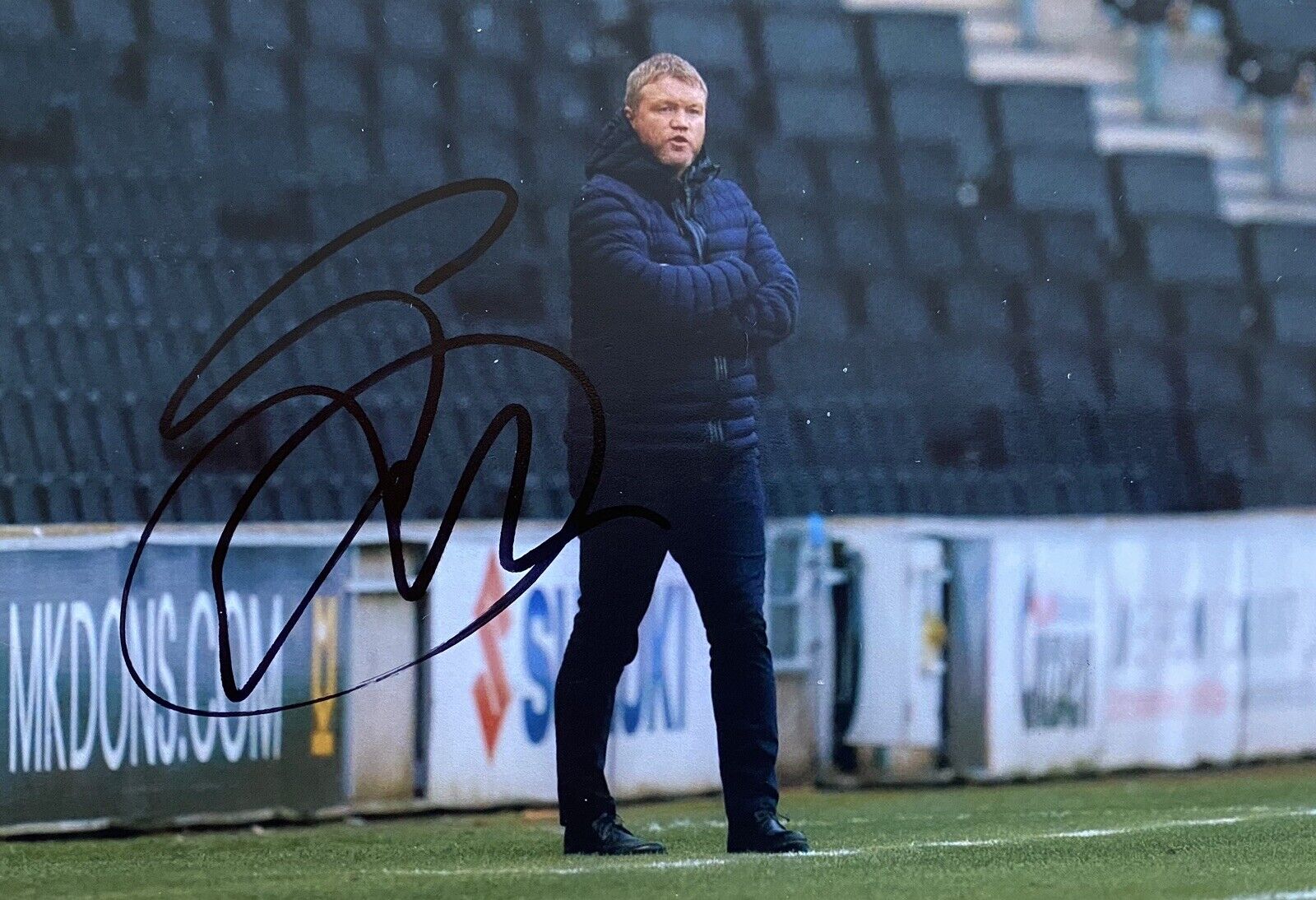 Grant McCann Genuine Hand Signed Hull City 6X4 Photo Poster painting 3