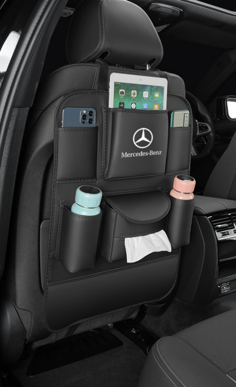 Car seat back storage bag