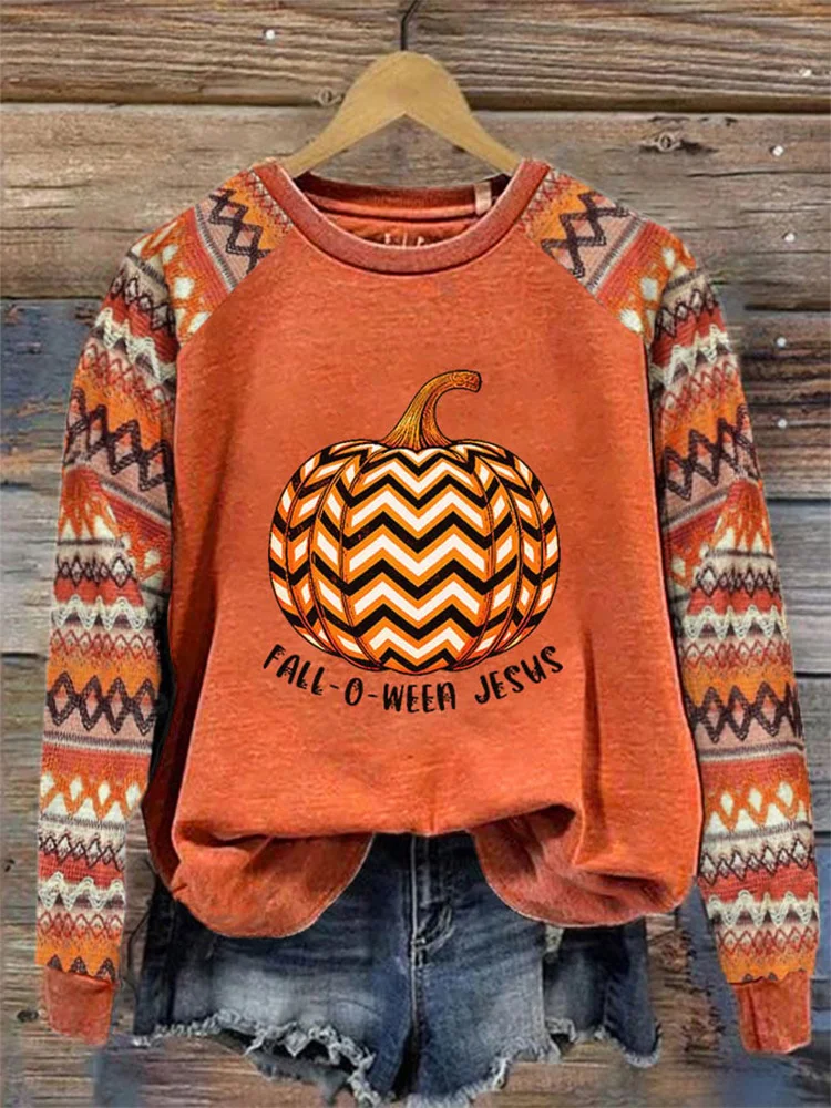 Women's Halloween Jesus Sweatshirt