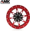AMK 4pcs Aluminum Alloy 1.9 Wheel Rim 7-Spoke Wheels for 1/10 RC Crawler Axial SCX10 II 90046 TRX4 D90 TF2 Tamiya CC01 MST
