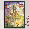 Castle Full Stamped Cross Stitch 11CT 3-Strand Large Size 50x67cm