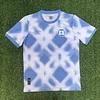 2025 El Salvador Pre Match Training White-Blue Football Shirt 1:1 Thai Quality