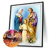 Diamond Painting -5D Full Round Drill Religious Figure