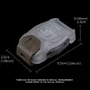 Helmet Flashlight 2 Modes Outdoor Tac Vest Lamp Airsoft Equipment (Khaki)